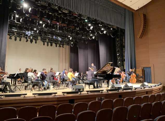 В филармонии продолжаются репетиции концерта к 150-летию Сергея Рахманинова