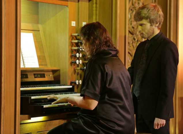 В филармонии выступили органисты из Санкт-Петербурга