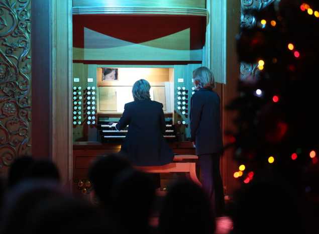 В Рождественский сочельник в филармонии прозвучала органная музыка