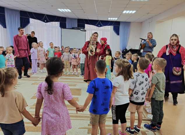 «Миряне» выступили в детском саду № 149 города Пензы