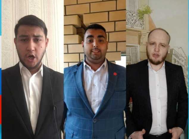 Солисты Губернаторской симфонической капеллы исполнили песню «Я люблю тебя, Россия»