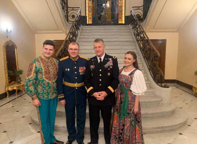 Марта Серебрякова выступила в Посольстве России в Египте