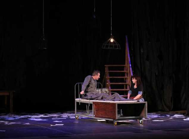 Пензенцы увидели спектакль «Мизери» в исполнении Евгении Добровольской и Даниила Спиваковского