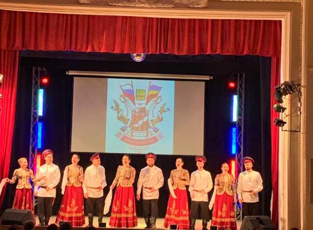 Ансамбль «Казачья застава» выступил в Каменке