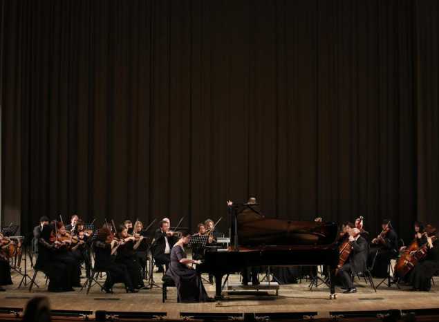 Анастасия Гамалей-Воскресенская выступила с оркестром Губернаторской симфонической капеллы