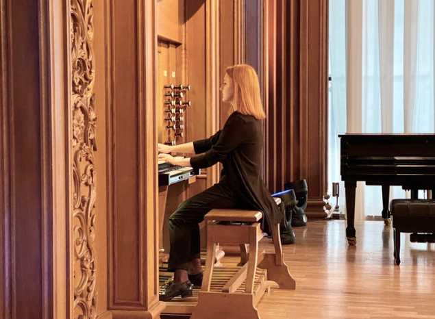 Софья Семьянова исполняет Хоральную прелюдию фа минор «Из глубины взываю к тебе, Господи» И. С. Баха