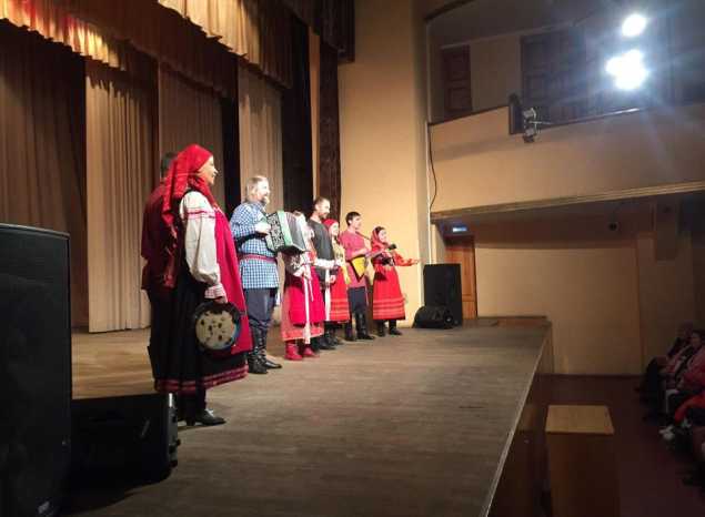 Ансамбль русской этнической музыки «Миряне» выступил в Епархиальном духовно-просветительском центре