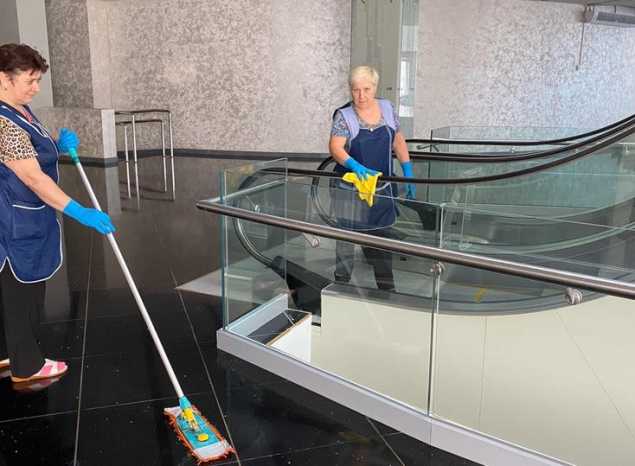 В «Пензаконцерте» санитарно-гигиеническая уборка производится регулярно