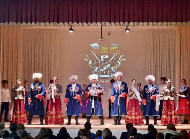 «Казачья застава» выступила в селе Липлейка Спасского района