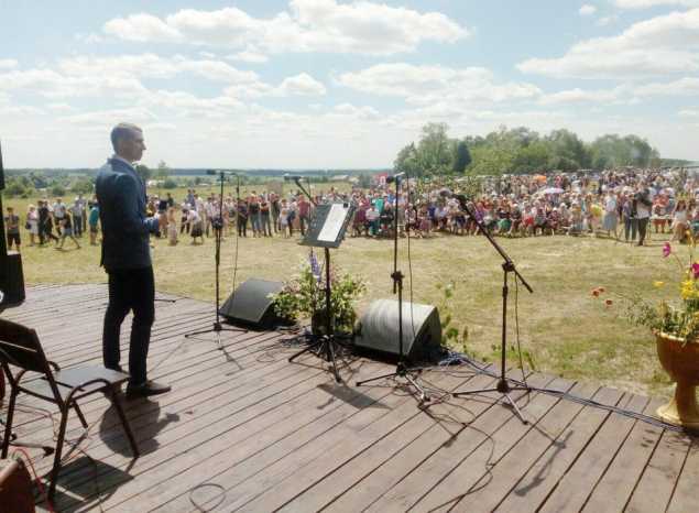 Артист группы «Калейдоскоп» Валерий Пастушков принял участие в празднике «Покш эрзянь чи»