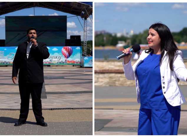 Гульсина Рафекова и Сергей Митрофанов выступили на праздничном мероприятии в День ВМФ России