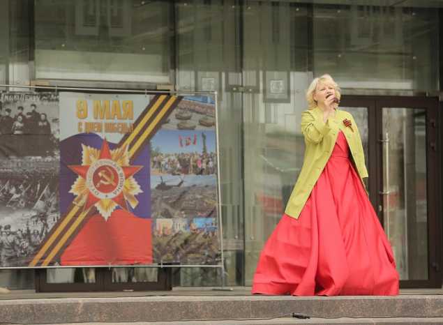 В День Победы артисты «Пензаконцерта» выступили с праздничной программой