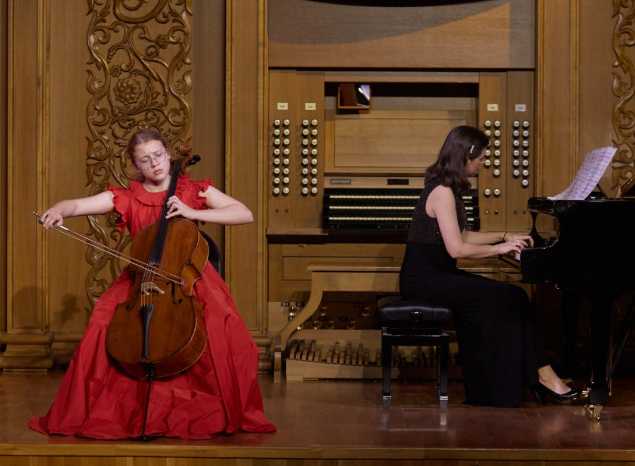 В филармонии выступили учащихся Центральной музыкальной школы г. Москвы