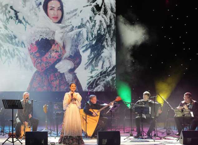 Марта Серебрякова выступила с новой праздничной программой