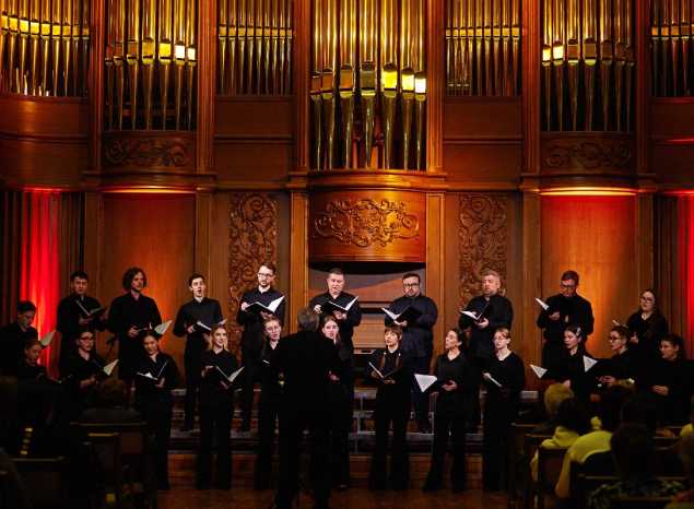 В филармонии состоялся концерт академического хора студентов Саратовской консерватории