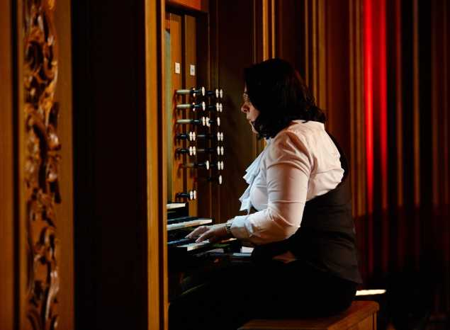 В филармонии выступила органистка Наталья Летюк