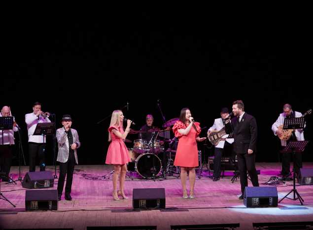 Состоялся традиционный весенний концерт ансамбля «Экспресс-бэнд»