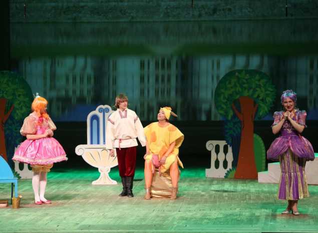 Юные пензенцы посмотрели музыкальный спектакль «Зорька – дочь Солнца»