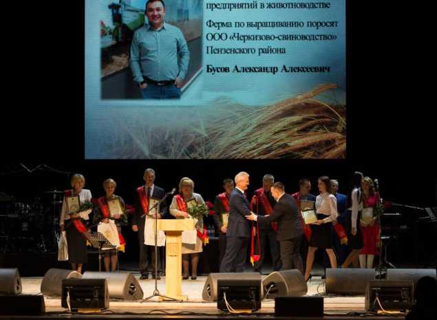 В Пензенской области отпраздновали День работников сельского хозяйства