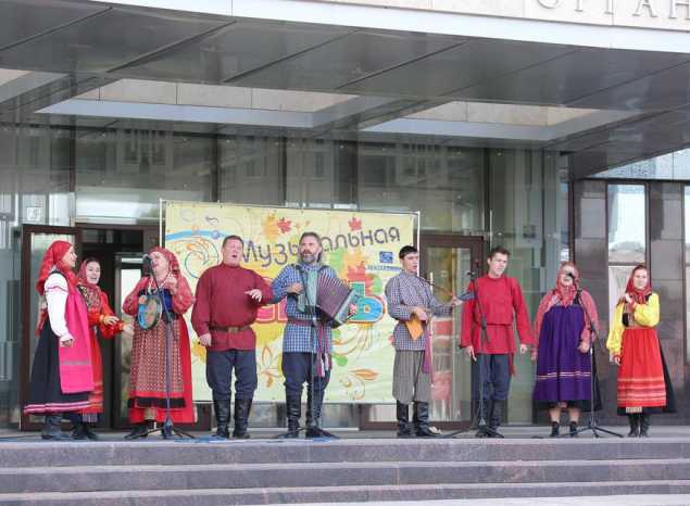 Для пензенцев выступил ансамбль русской этнической музыки «Миряне»