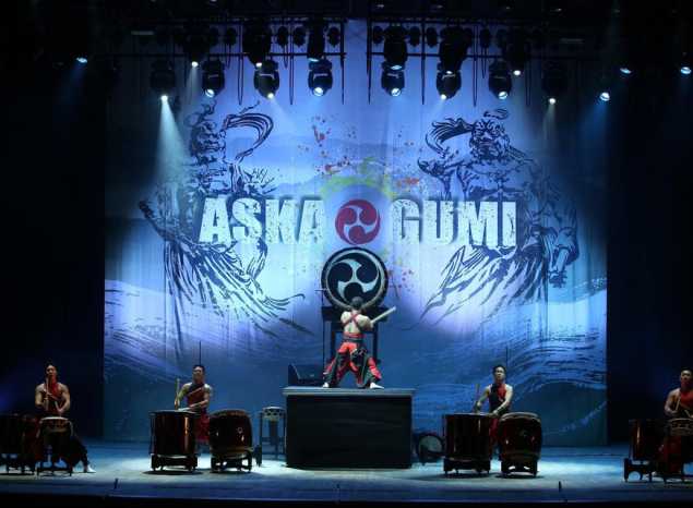 Пензенцы увидели уникальное шоу японских барабанщиков