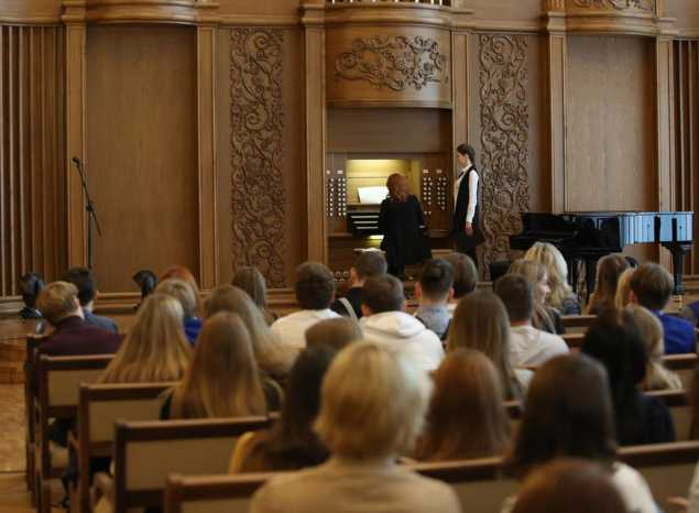 В Органном зале филармонии прошёл концерт в исполнении Софьи Семьяновой