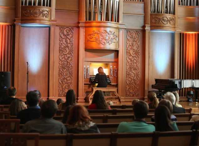 В Органном зале филармонии прошёл концерт в рамках цикла «Органная Академия»