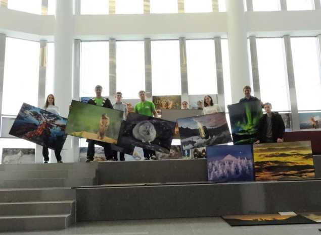 В ККЗ «Пенза» завершили монтаж фотовыставки «Первозданная Россия»