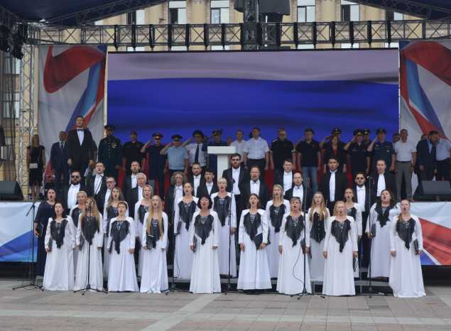 Академический хор капеллы принял участие в фестивале духовых оркестров