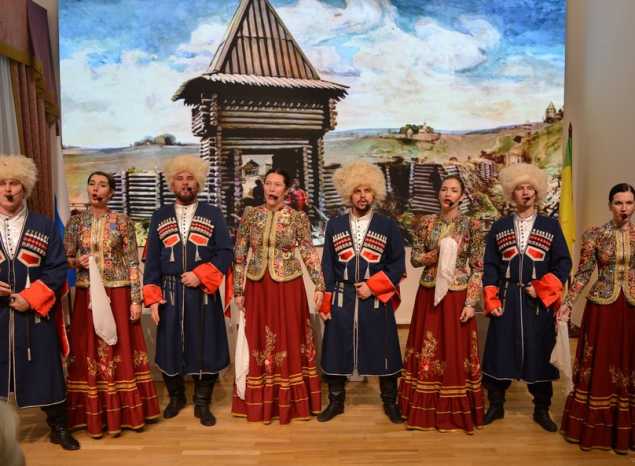 Артисты ансамбля «Казачья застава» выступили на мероприятии, посвященном 300-летию пензенского герба