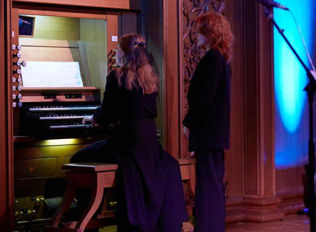 На пензенском органе впервые сыграла Лилия Якушева