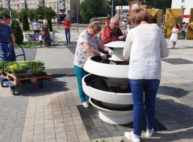 Благоустройство на территории «Пензаконцерта»