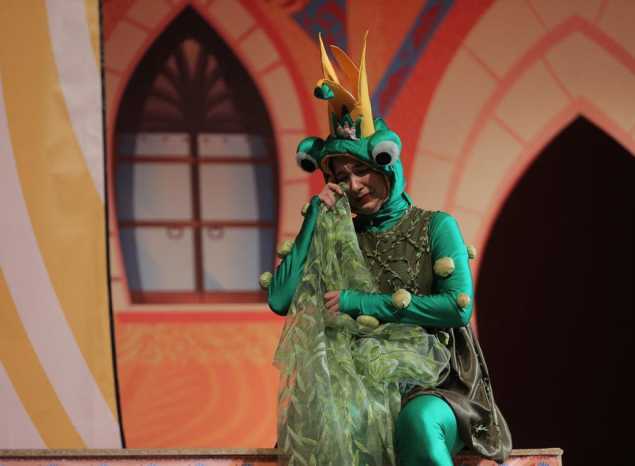 Группа «Калейдоскоп» выступила с музыкальным спектаклем по мотивам сказки «Царевна - лягушка»