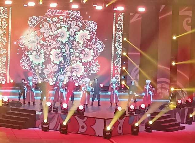 Ансамбль «Казачья застава» принял участие в грандиозном концерте, посвященном 85-летию Брестской области