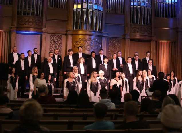 Академический хор Губернаторской симфонической капеллы выступил с программой «Пою тебе, моя Россия!»