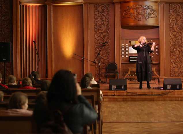 Пензенские школьники побывали на Музыкальном уроке в Органном зале