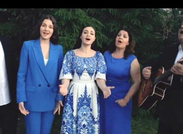 Марта Серебрякова и Роман Серебряков приняли участие в хоровой акции «ЗА СЕМЬЮ, ЗА РОДИНУ, ЗА РОССИЮ»