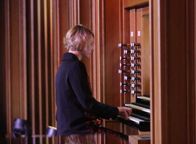 В «Пензаконцерте» выступила известная российская органистка Ирина Розанова