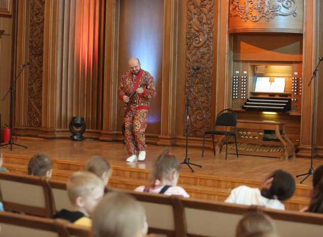 Артисты «Пензаконцерта» провели Музыкальный урок в Органном зале