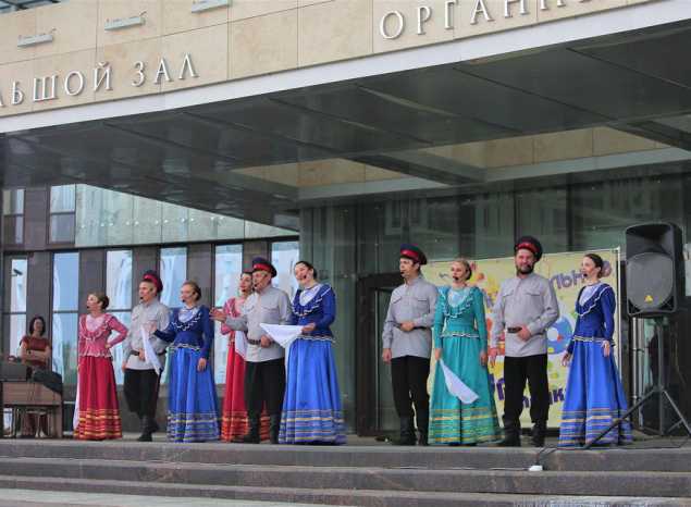 Хор ансамбля «Казачья застава» выступил для пензенцев