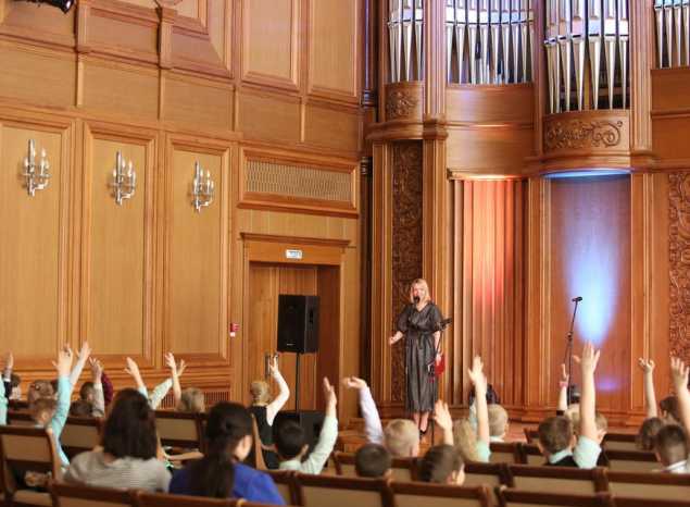 Музыкальный урок в Органном зале посетили учащиеся пензенских школ