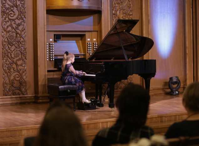 В Органном зале филармонии состоялся отчётный концерт ДМШ им. В.П. Чеха