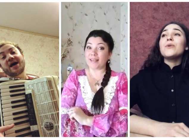 Артисты ансамбля «Злато-Серебро» готовятся к предстоящим выступлениям