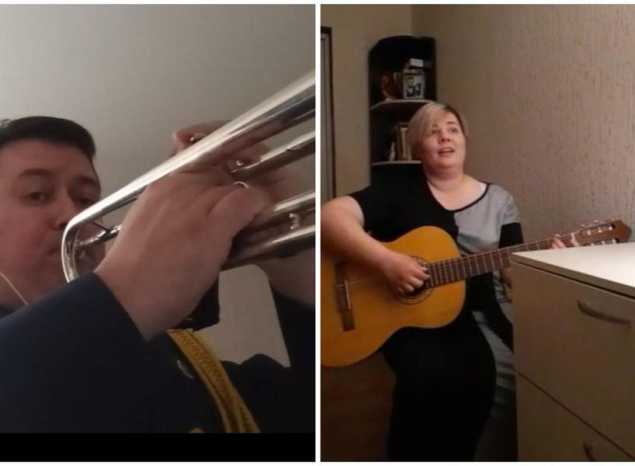 Артисты «Пензаконцерта» исполнили песню «Журавли»