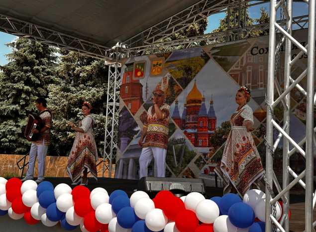 Ансамбль «Горница» выступил  в Сердобске