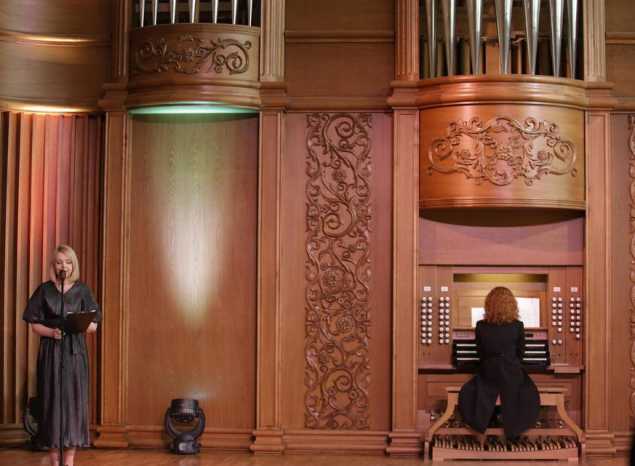 Софья Семьянова выступила с программой «Органная Академия»