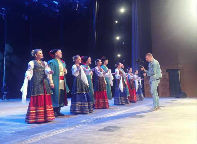 Ансамбль «Казачья застава» принял участие в съёмках программы «Сурский край – это мы!»