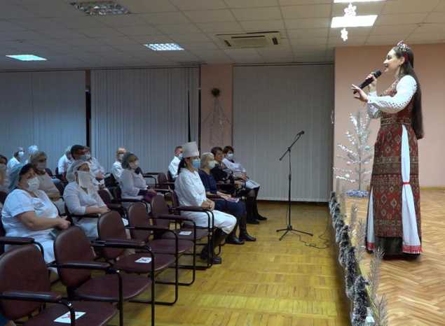 Марта Серебрякова выступила для сотрудников Пензенской областной больницы им. Н.Н. Бурденко