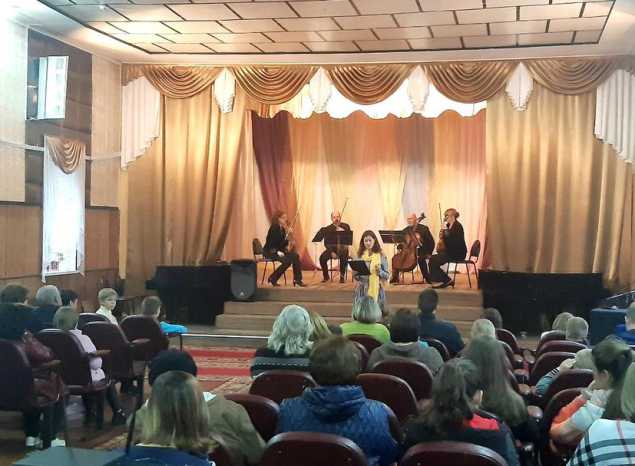 Струнный квартет «Премьера» выступил в детской школе искусств Бековского района