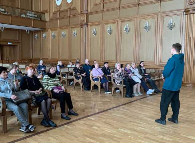 Филармонию посетили отдыхающие санатория «Серебряный бор»